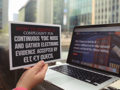 Cómo presentar una reclamación por ruidos continuos y reunir pruebas electrónicas aceptadas por el ayuntamiento