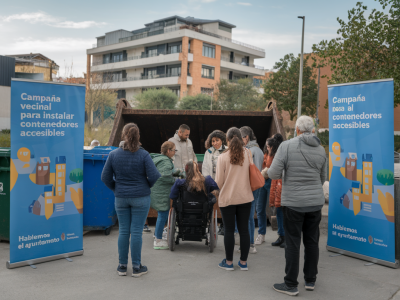 Cómo organizar una campaña vecinal para instalar contenedores accesibles y convencer al ayuntamiento