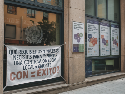 Qué requisitos y pruebas necesitas para impugnar una contratación pública local en Almonte con éxito