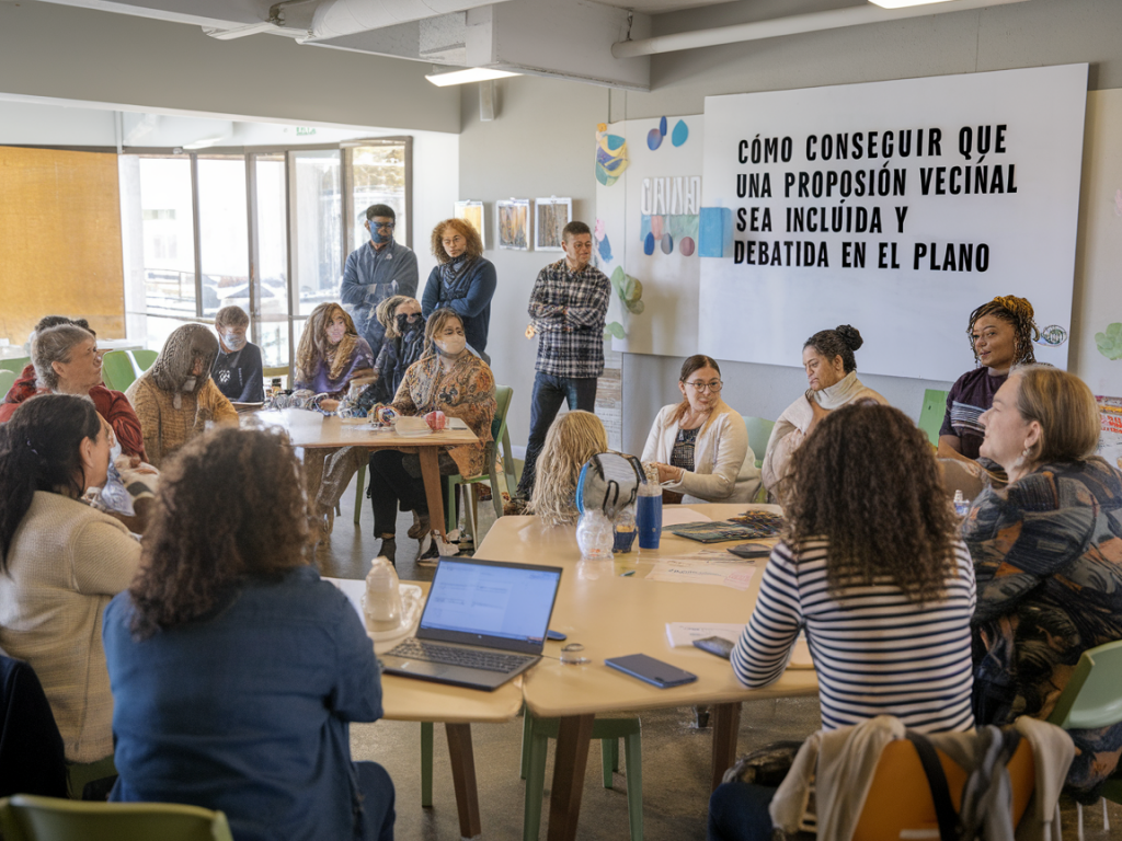 Cómo conseguir que una propuesta vecinal sea incluida y debatida en el pleno: modelo de escrito y pasos prácticos