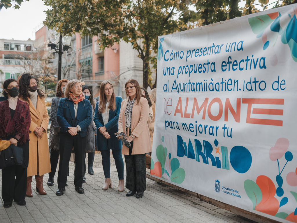 Cómo presentar una propuesta vecinal efectiva al ayuntamiento de Almonte para mejorar tu barrio