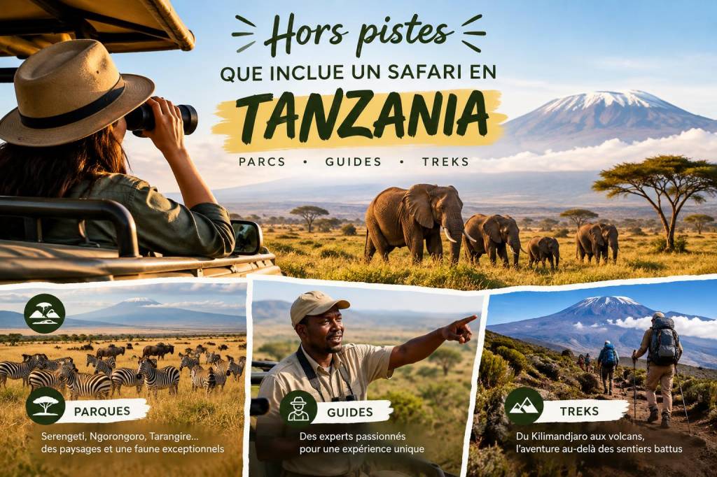 Hors pistes: qué incluye un safari in tanzania (parques, guías, treks)